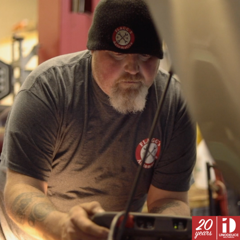 business owner featured in video interview